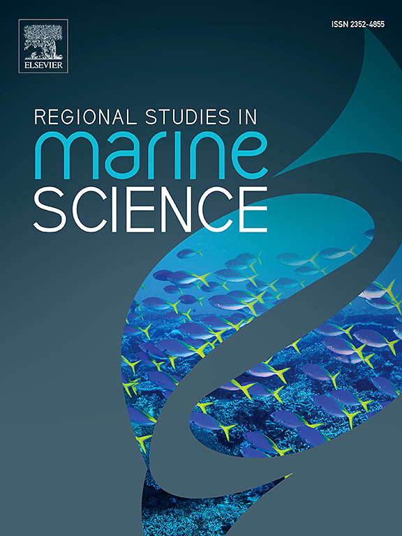 Go to journal home page - Regional Studies in Marine Science